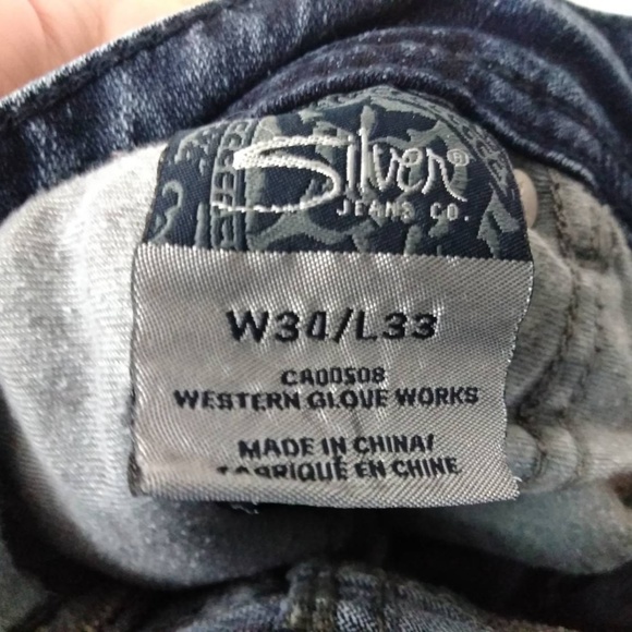 SIlver Jeans Suki 1799 30/33 Dark Wash Bootcut Jeans - Picture 7 of 8